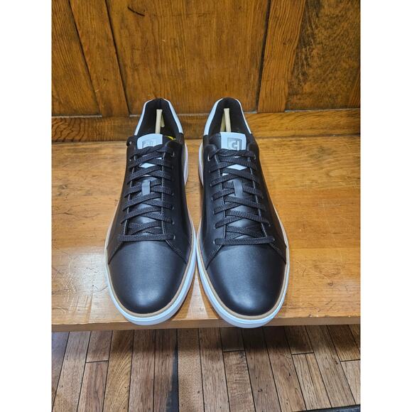 Cole Haan Grandpro Topspin in Black/White size 12 Medium - Picture 2 of 7